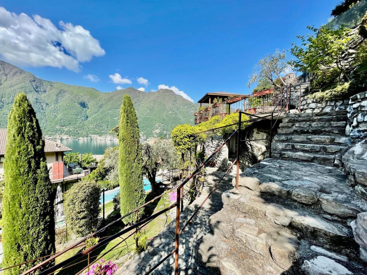 Eden Sul Lago Di Como Нессо Экстерьер фото